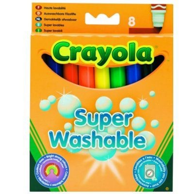 Crayons boîte de 8 feutres à colorier lavable  Crayola    040298